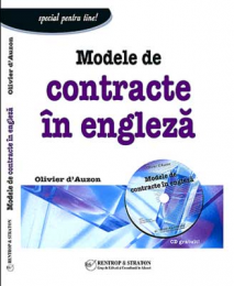 Modele de contracte in engleza + CD