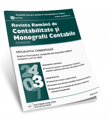 Revista Romana de Contabilitate si Monografii Contabile - 12 editii