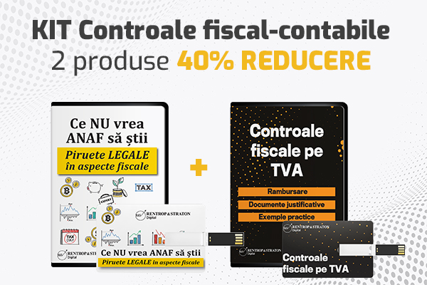 KIT Controale fiscal-contabile - 40% REDUCERE