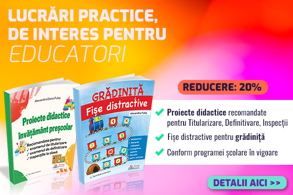 Culegeri pentru Educatori: Modele de Proiecte Didactice si Fise pentru Gradinita