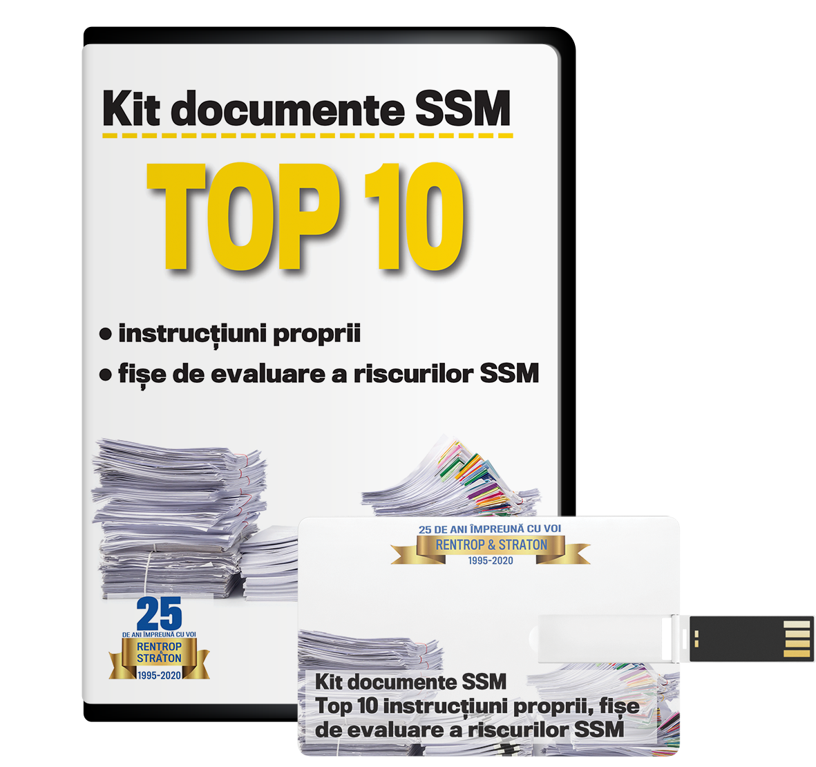 Kit documente SSM. TOP 10 instructiuni proprii si fise de evaluare a riscurilor SSM