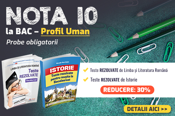 Bacalaureat 2023 profil umanist: Teste rezolvate la Limba si Literatura Romana + Istorie