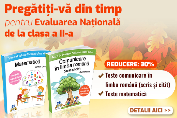 Evaluare Nationala clasa II-a 2024: Exercitii rezolvate la Matematica si Comunicare in Limba Romana