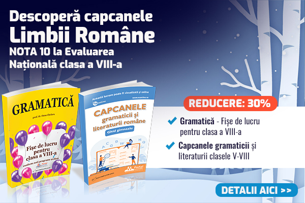 Evaluare Nationala 2024 clasa VIII-a Limba Romana: Exercitii de gramatica