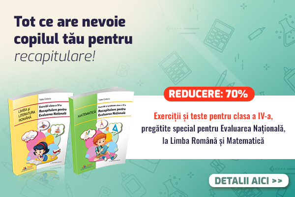 Evaluarea Nationala clasa IV-a 2026: Exercitii rezolvate Matematica si Limba Romana