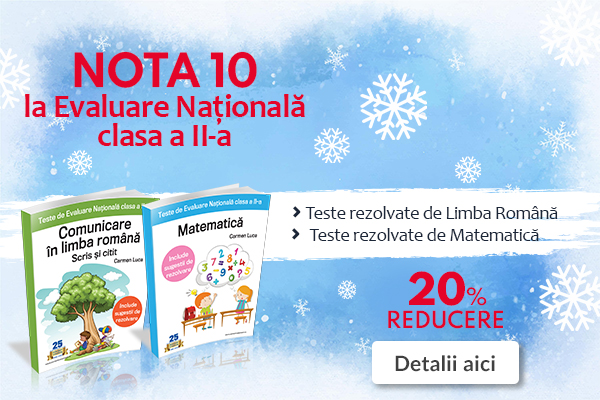 Evaluarea Nationala 2026 clasa II-a: Teste matematica si Comunicare in Limba Romana