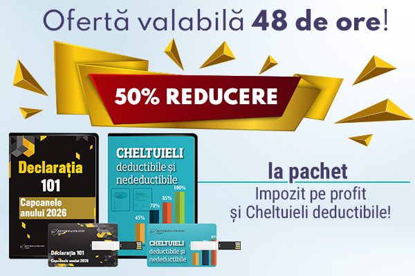 Pachet Fiscal: Cheltuieli deductibile si Declaratia 101