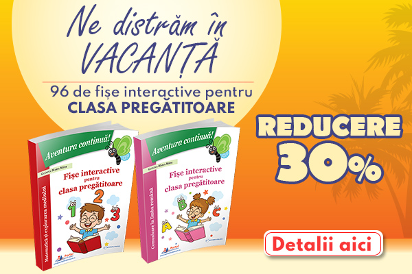 Clasa Pregatitoare: Fise interactive Matematica, Explorarea Mediului si Comunicare [OF:18436]