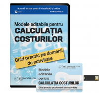 Modele editabile pentru Calculatia Costurilor  - Ghid practic pe domenii de activitate