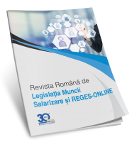 Revista Romana de Legislatia Muncii, Salarizare si REGES-ONLINE