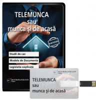 Telemunca sau munca si de acasa. 33 de studii de caz. Legislatie explicata. Modele de documente.