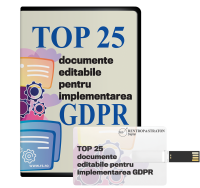 Top 25 documente editabile pentru implementarea GDPR