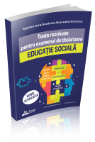 Teste rezolvate pentru examenul de titularizare EDUCATIE SOCIALA