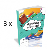 Pachet 3 ex. Agenda elevului - REDUCERE 15%