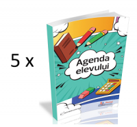 Pachet 5 ex. Agenda elevului - REDUCERE 25%